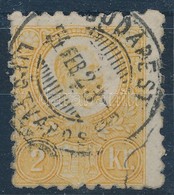 O 1871 Réznyomat 2kr Sárga (4.500) - Otros & Sin Clasificación