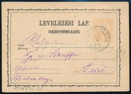 1874 Díjjegyes Levelez?lap ,,MAROS-ILLYE ERDÉLY' - Other & Unclassified
