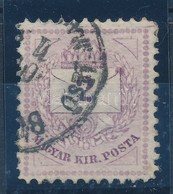 O 1881 2kr, A Boríték Jobb Felül Kitörési Folttal / Plate Flaw (ex Lovász) - Other & Unclassified