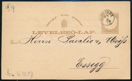 1875 Díjjegyes Levelez?lap ,,VINKOVCE' - Otros & Sin Clasificación
