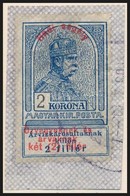 1914 Hadisegély I. 2K Kivágáson / Mi 160 On Cutting - Altri & Non Classificati