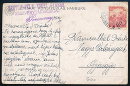 1917 Képeslap DEBRECZEN - NYÍREGYHÁZA - SIANKI Vasúti Bélyegzéssel / Postcard With Railway Postmark - Autres & Non Classés