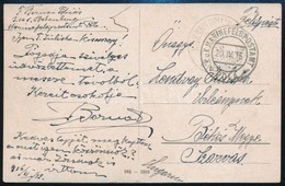 1916 Tábori Posta Képeslap ,,S.M.S. BABENBERG' - Sonstige & Ohne Zuordnung