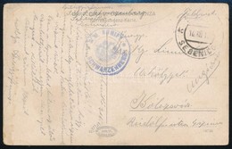 1916 Tábori Posta Képeslap 'S.M.SCHIFF / SCHWARZENBERG' - Sonstige & Ohne Zuordnung