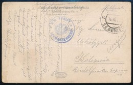 1916 Tábori Posta Képeslap 'S.M.SCHIFF / SCHWARZENBERG' - Autres & Non Classés