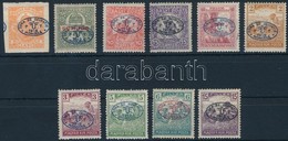 * Debrecen I. 1919 10 Klf Bélyeg (10.200) / 10 Different Stamps. Signed: Bodor - Altri & Non Classificati