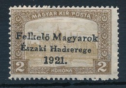 * Nyugat-Magyarország V. 1921 Parlament 2K Garancia Nélkül (12.500) - Otros & Sin Clasificación