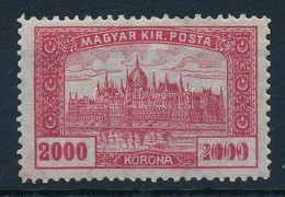 ** 1924 Parlament 2000K üveges Jobb Oldali értékszámmal - Other & Unclassified