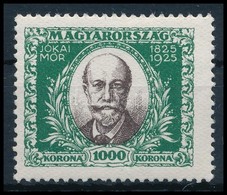 * 1925 Jókai 1000 K KORONÁ Felirattal - Other & Unclassified