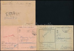 1940-1944 3 Db érdekesebb Tábori Posta Küldemény - Sonstige & Ohne Zuordnung