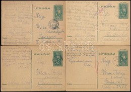 1944 Munkaszolgálatos 5 Db Levelez?lapja Budapestre Közte Cenzúrás - Autres & Non Classés