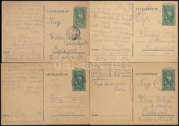 1944 Munkaszolgálatos 5 Db Levelez?lapja Budapestre Közte Cenzúrás - Other & Unclassified