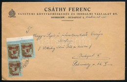 1945 (2. Díjszabás) Helyi Levél Kisegít? 3 X 1P/80f Bérmentesítéssel - Otros & Sin Clasificación