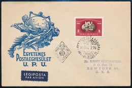 1950 UPU Blokkból Kitépett Bélyeg Légi FDC (8.000++) - Altri & Non Classificati