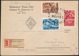 1951 Május 1. Ajánlott FDC - Otros & Sin Clasificación