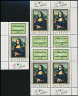 ** 1974 Mona Lisa Bélyeg + Négyestömb - Andere & Zonder Classificatie