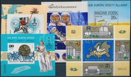 ** 1980 5 Klf Vágott Blokk (24.000) / 5 Different Imperforate Blocks - Altri & Non Classificati