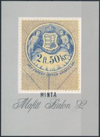 ** 1992 MAFITT Szalon MINTA Emlékív, Rendkívül Ritka! (30.000++) / Souvenir Sheet SPECIMEN - Otros & Sin Clasificación