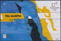 ** 2018 Téli Olimpia PyeongChang Emlékív No 021 Sorszámmal - Sonstige & Ohne Zuordnung
