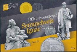 ** 2018 200 éve Született Semmelweis Ignác Emlékív - Sonstige & Ohne Zuordnung