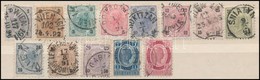 O 1890 Forgalmi Sor Mi 50-62 (Mi EUR 55,-) - Other & Unclassified