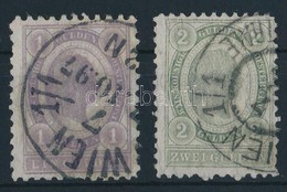 O 1896 Forgalmi Sor Mi 67-68 (Mi EUR 65,-) (Mi 67 Hiányos Fogazás) - Other & Unclassified