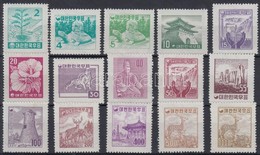 * 1957/1959 Nemzeti Szimbólumok Sor Mi 263-277 - Other & Unclassified