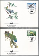 1984 WWF: Madarak Sor Mi 836-839 4 Db FDC-n - Sonstige & Ohne Zuordnung