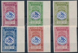 ** 1939 Az Arab Szövetség 2. évfordulója Vágott Sor Mi 21-26 U - Andere & Zonder Classificatie