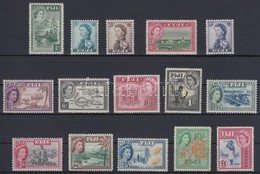 ** 1954 Mi 124-138 - Other & Unclassified
