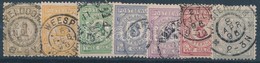 O Postautalvány 1884 Mi 1-7 (Mi EUR 400,-) - Other & Unclassified