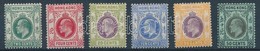 * 1907/1911 Forgalmi Bélyegek / Definitive Stamps Mi A 91-96 - Andere & Zonder Classificatie