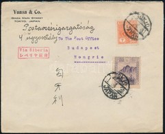 1931 Tokióból Budapestre Küldött Levél Szibérián Keresztül - Other & Unclassified