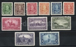 * 1935 Forgalmi Sor / Definitive Set Mi 184-194 - Autres & Non Classés