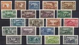 * 1930 Forgalmi Vágott Sor  / Mi 165-185 Imperforate - Autres & Non Classés