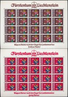 ** 1980 Címerek Kisívsor Mi 743-746 - Sonstige & Ohne Zuordnung