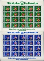 ** 1982 Címerek (III) Kisívsor Mi 793-796 - Andere & Zonder Classificatie