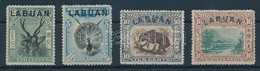 * Labuan 1900/1902 Forgalmi Bélyegek Mi 93, 95-97 - Otros & Sin Clasificación