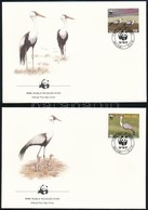 1987 WWF: Golyvás Daru Sor Mi 477-480 4 Db FDC-n - Sonstige & Ohne Zuordnung