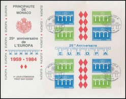 1984 Europa CEPT: Konferancia Blokk Mi 26 FDC-n - Otros & Sin Clasificación