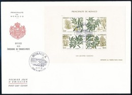 1988 A Négy évszak Blokk Mi 41 FDC-n - Sonstige & Ohne Zuordnung