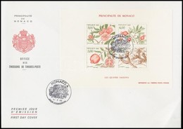 1989 A Négy évszak Blokk Mi 42 FDC-n - Otros & Sin Clasificación