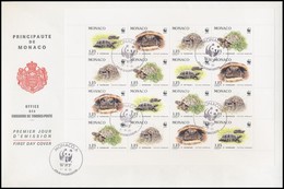 1991 WWF: Görög Tekn?s Kisív Mi 2046-2049 FDC-n - Sonstige & Ohne Zuordnung