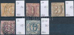 O 1862 Mi 28, 29, 31, 32, 33 I A (Mi EUR 120,-) - Other & Unclassified