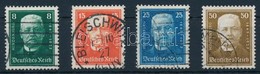 O 1927 Nothilfe, Paul Von Hindenburg Mi 403-406 (Mi EUR 65.-) - Sonstige & Ohne Zuordnung