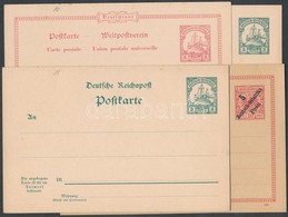 Deutsch Ostafrika 1896-1919 11 Db Használatlan Díjjegyes Levelez?lap Közte Változatok és 1 Másodpéldány - Otros & Sin Clasificación