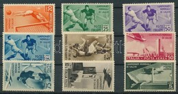 ** 1934 Futball VB  Mi 479-487 (Mi EUR 750,-) - Otros & Sin Clasificación