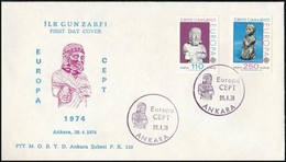 1974 Europa CEPT Mi 2320-2321 FDC-n - Otros & Sin Clasificación