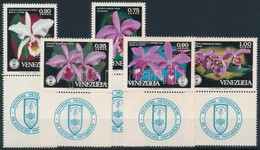 ** 1971 Orchideák Szelvényes Sor Mi 1879-1883 - Altri & Non Classificati