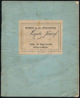 1907-1944 Budapesti M. Kir. államrend?rségi Okmányok, 3 Db: Ruha és Fegyverzeti Könyvecskéje, Tömeg-könyvecske, Nyugdíjp - Ohne Zuordnung